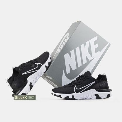 Nike React Vision Black White (вологостійкі)