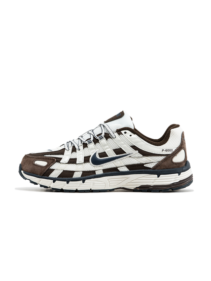Nike P-6000 White Brown