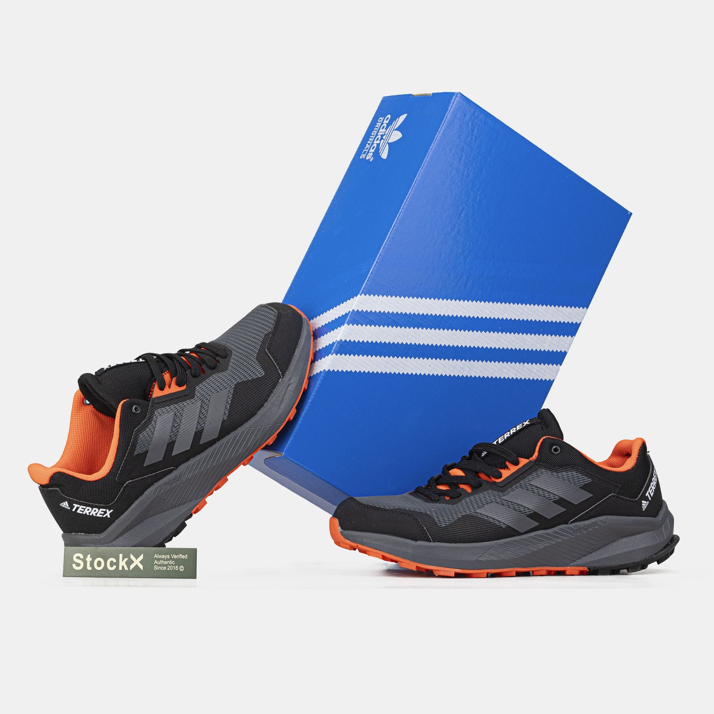 Adidas Terrex Gore-Tex Black Grey Orange