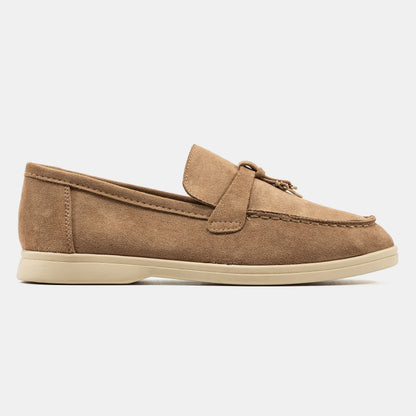 No Brand Loafers Beige Suede 2983