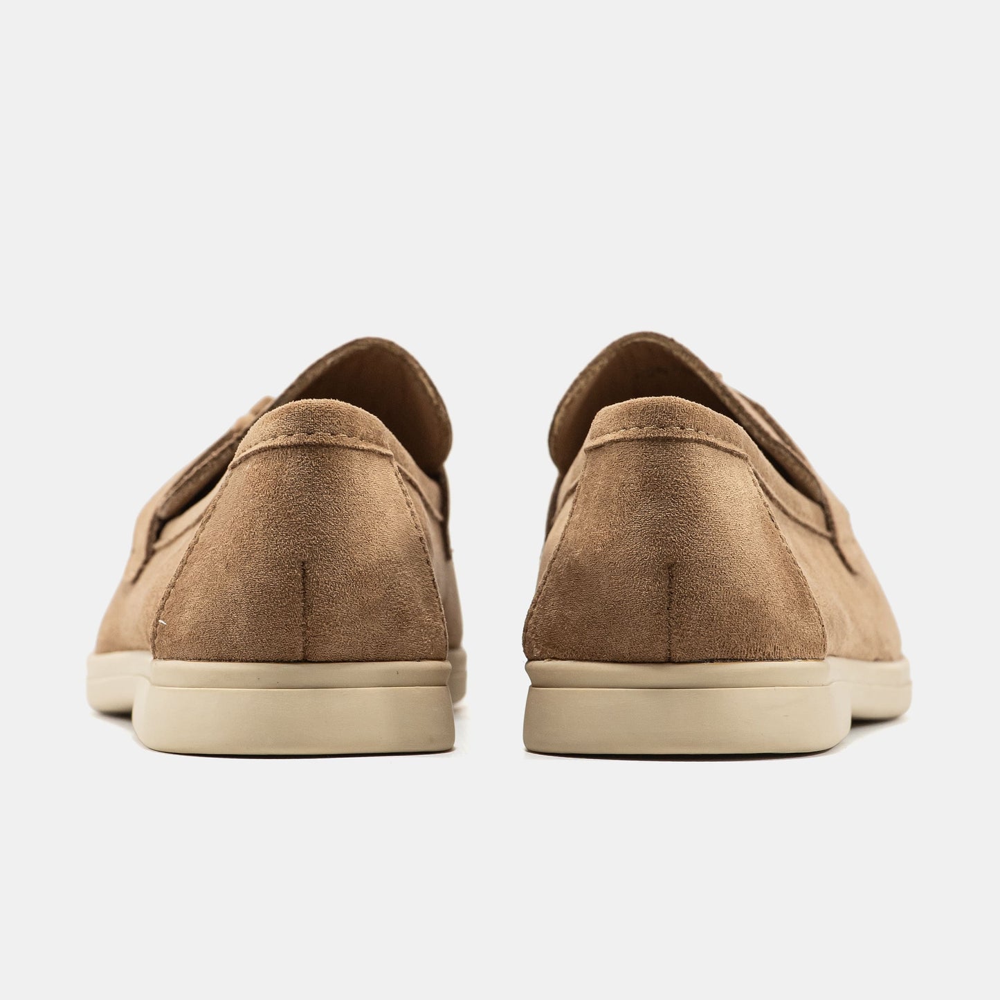 No Brand Loafers Beige Suede 2983