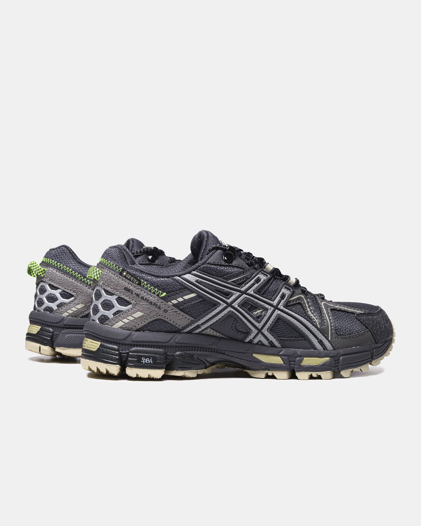 ASICS Gel-Kahana 8 Gray Marathon Running Gore-Tex