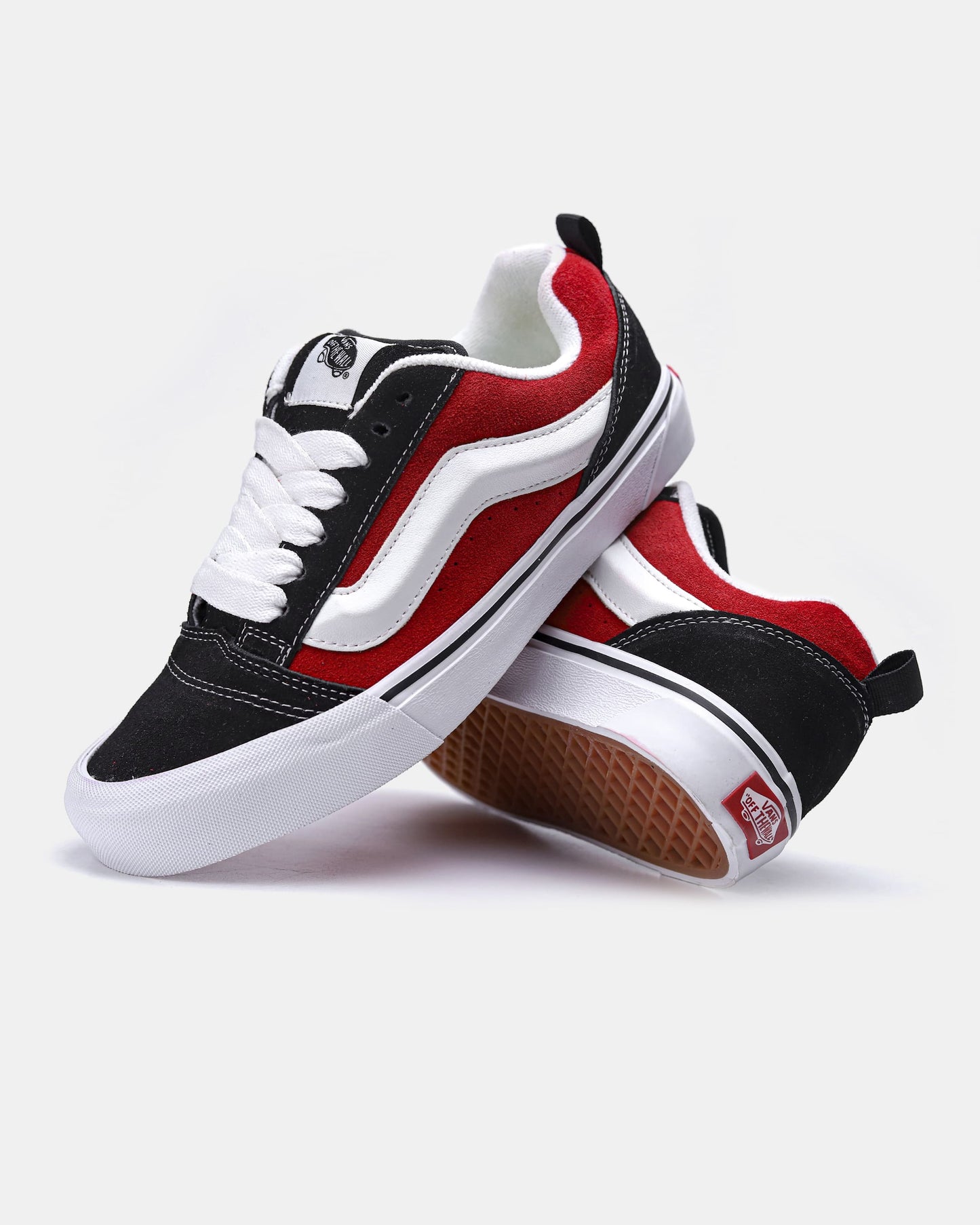 Vans Knu Skool Black Red Box