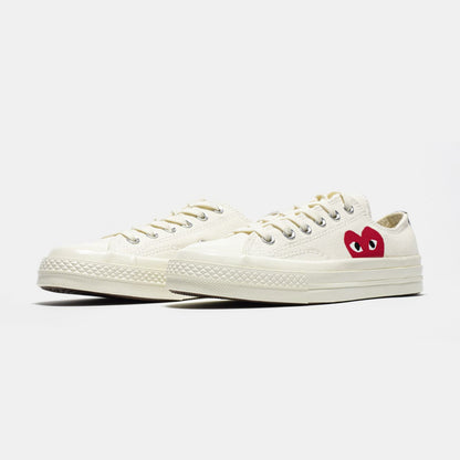 Converse Low White x Garcons Play