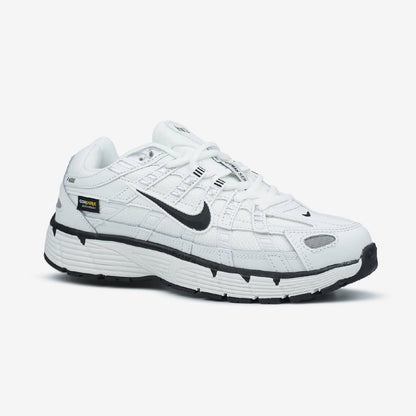 Nike P-6000 White Black Swoosh Cordura