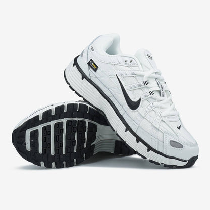 Nike P-6000 White Black Swoosh Cordura