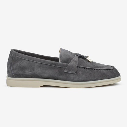 Loro Piana Loafers Premium Dark Grey
