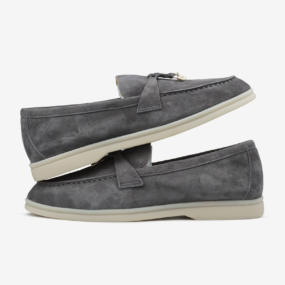 Loro Piana Loafers Premium Dark Grey