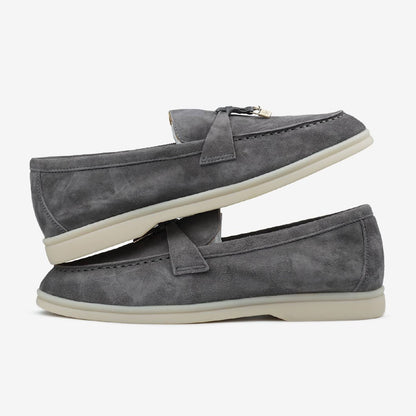 Loro Piana Loafers Premium Dark Grey