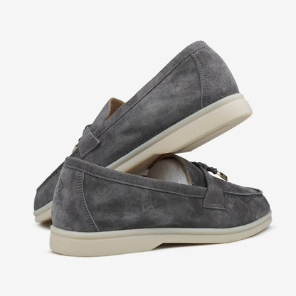 Loro Piana Loafers Premium Dark Grey