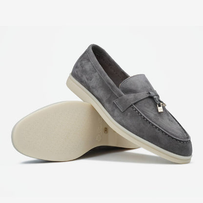 Loro Piana Loafers Premium Dark Grey