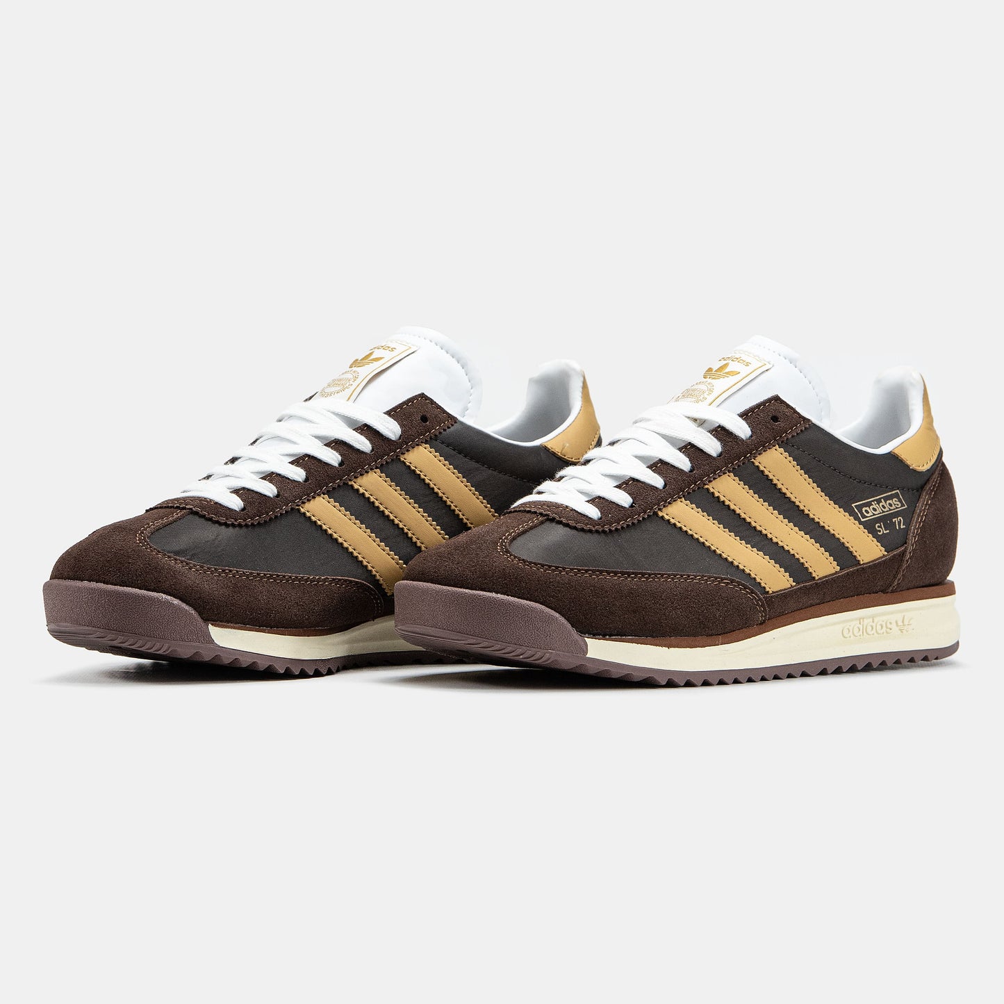 Adidas SL 72 Brown White Yellow