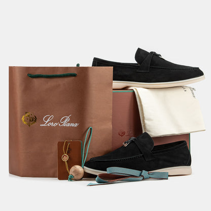 Loro Piana Loafers Black