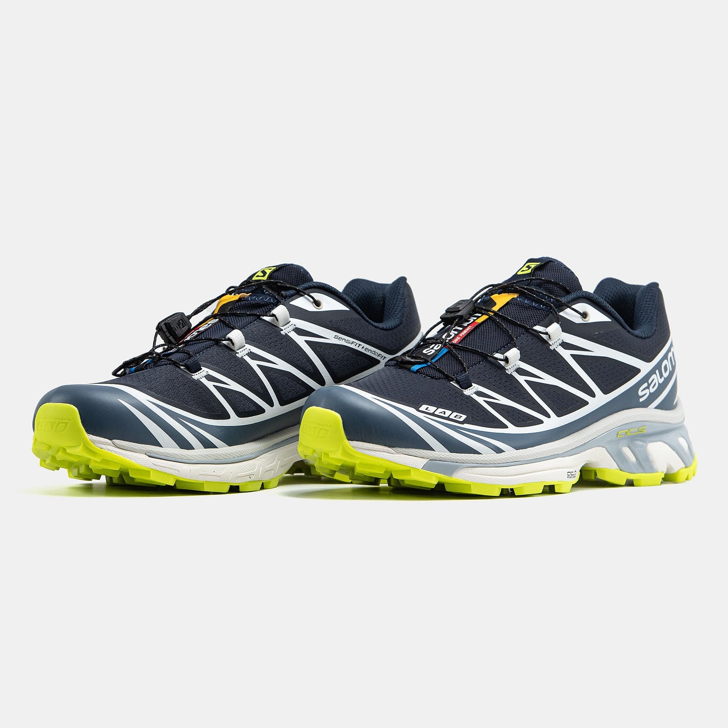 Salomon XT- 6 Soft Ground Blue White Neon