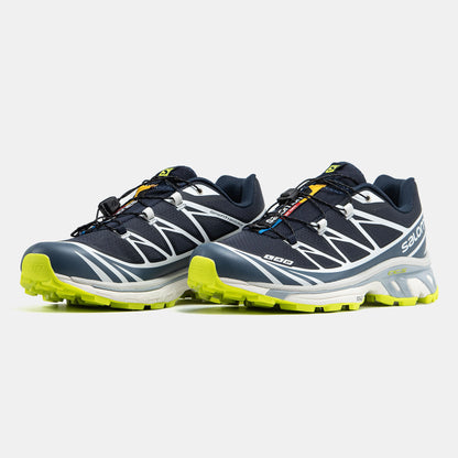 Salomon XT- 6 Soft Ground Blue White Neon