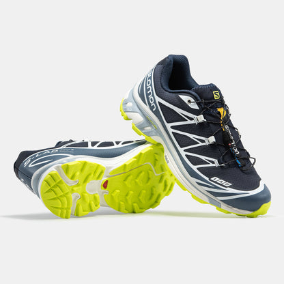 Salomon XT- 6 Soft Ground Blue White Neon