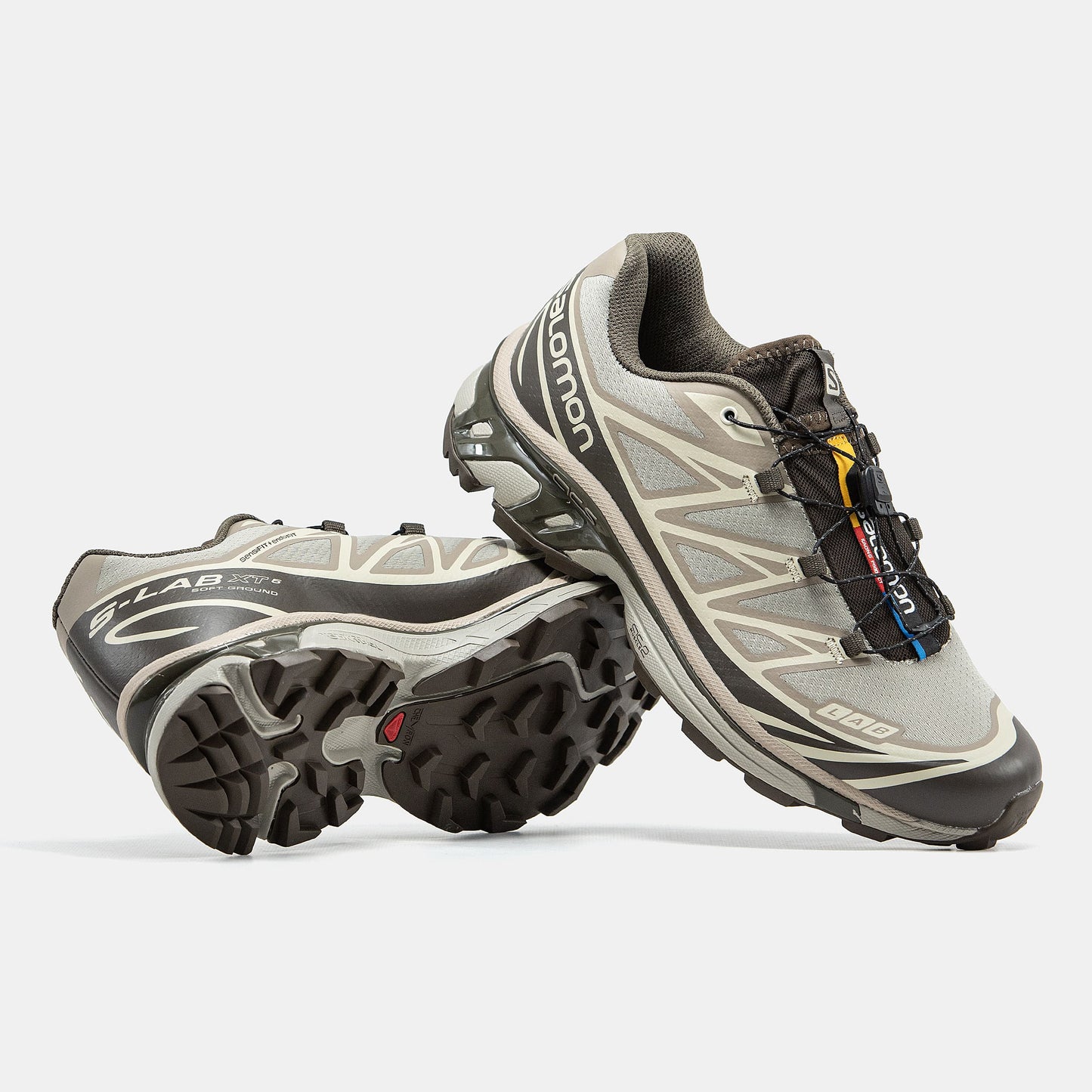 Salomon XT- 6 Soft Ground Beige Brown