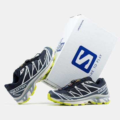 Salomon XT- 6 Soft Ground Gore-Tex Blue Neon / Night Sky China Blue