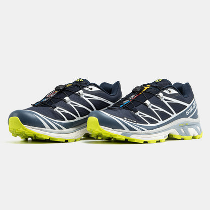Salomon XT- 6 Soft Ground Gore-Tex Blue Neon / Night Sky China Blue