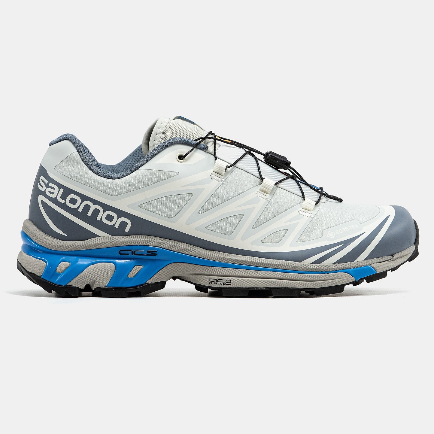 Salomon XT- 6 Soft Ground Gore-Tex Grey Blue