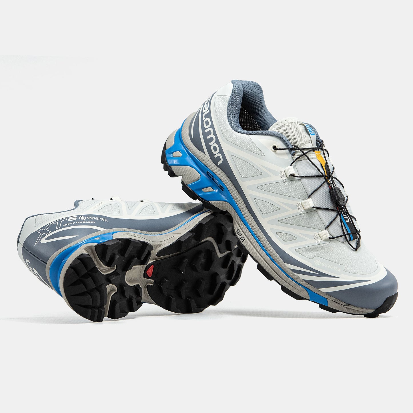 Salomon XT- 6 Soft Ground Gore-Tex Grey Blue
