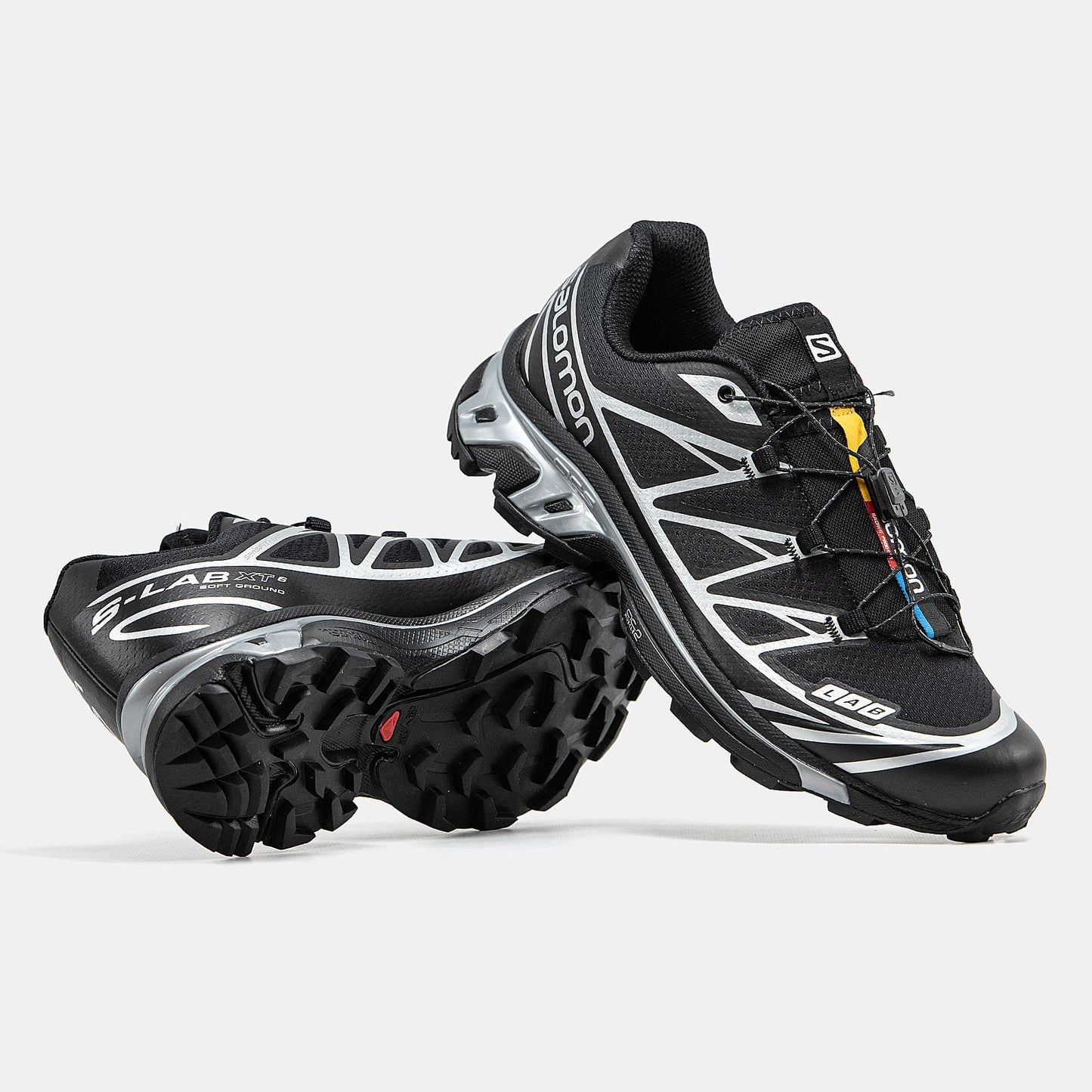 Salomon XT- 6 Soft Ground Black Silver