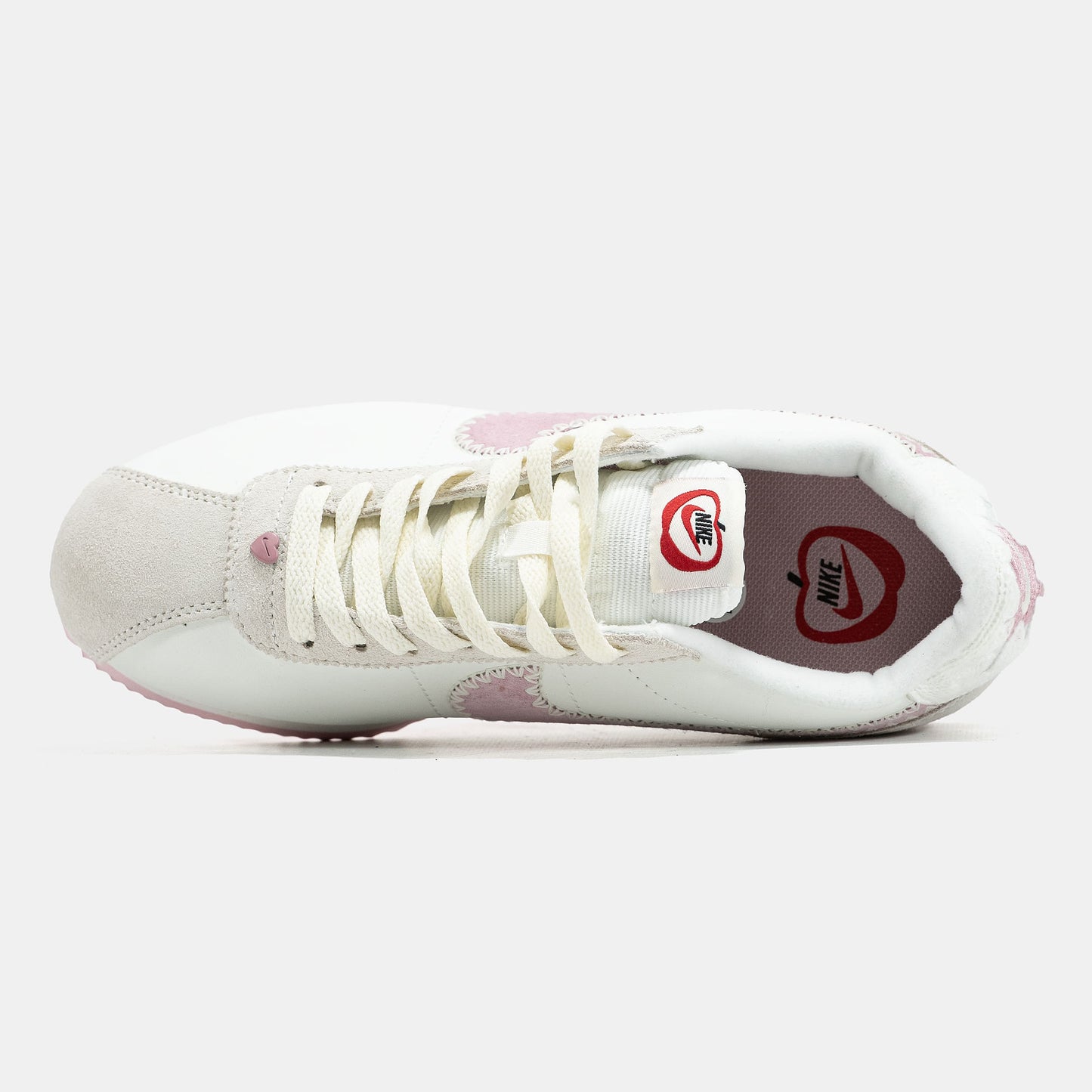Nike Cortez Leather Valentine's Day Sail College Grey Pink Foam