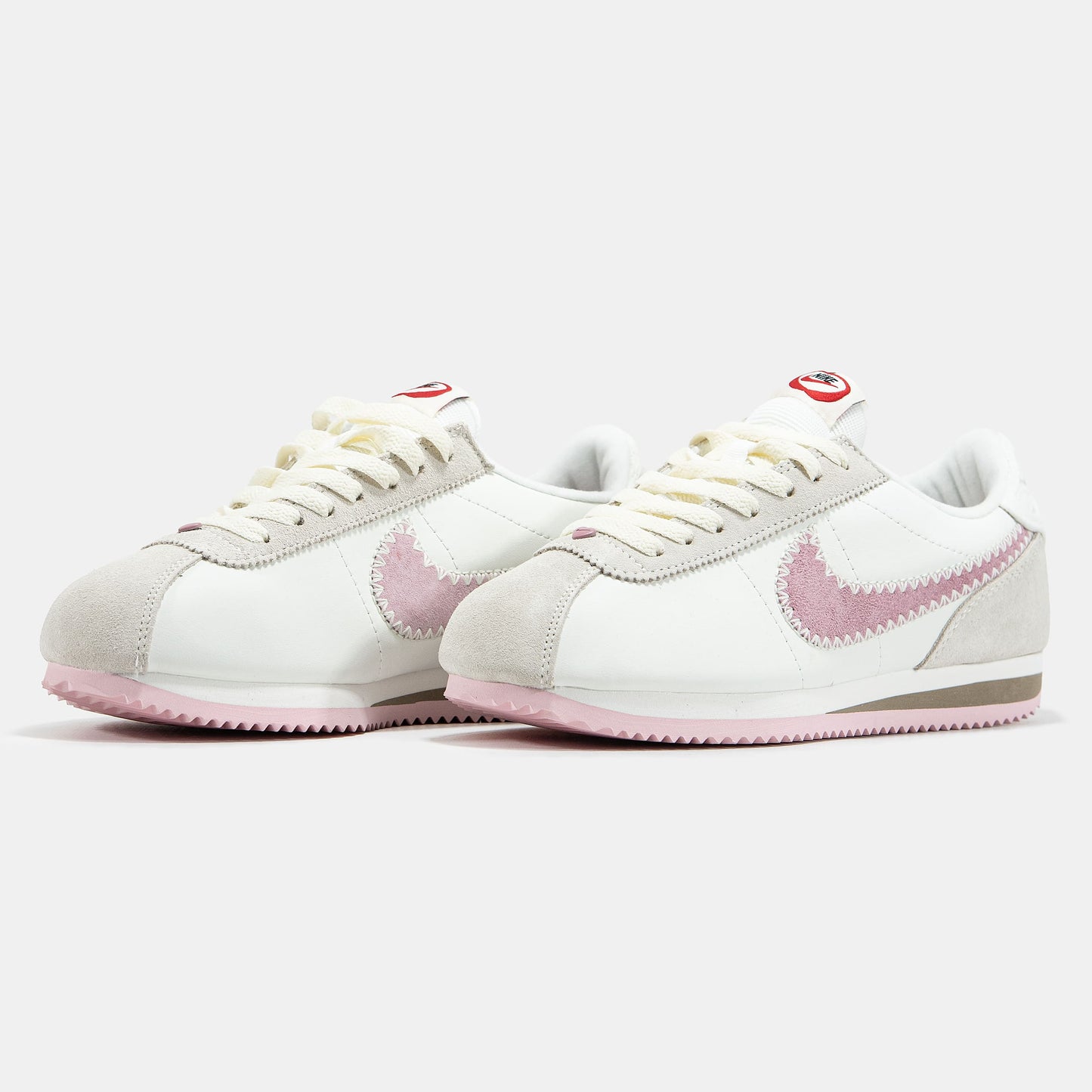 Nike Cortez Leather Valentine's Day Sail College Grey Pink Foam
