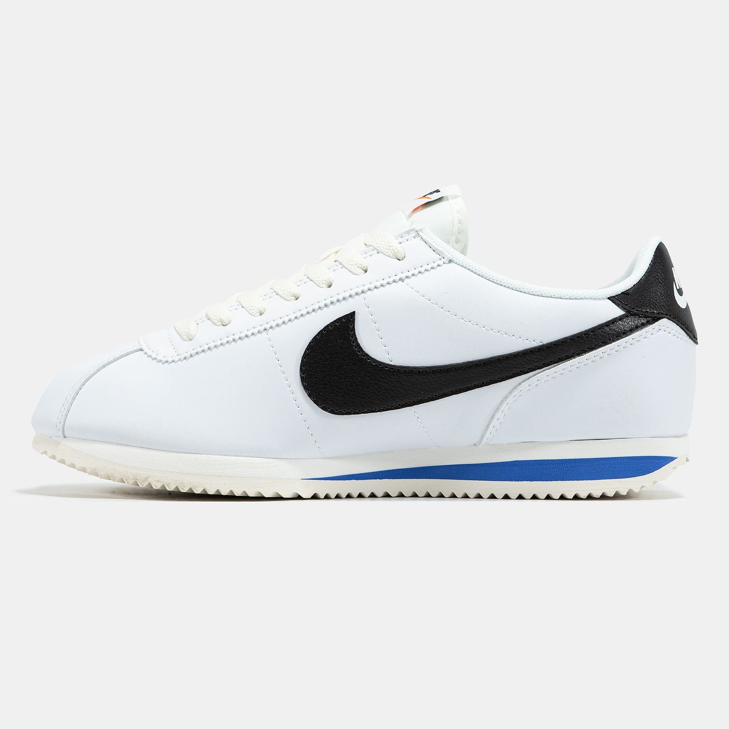 Nike Cortez White Blue Black Logo