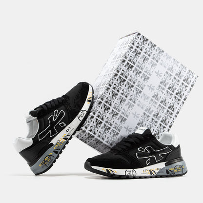 Premiata Mick White Black