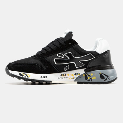 Premiata Mick White Black