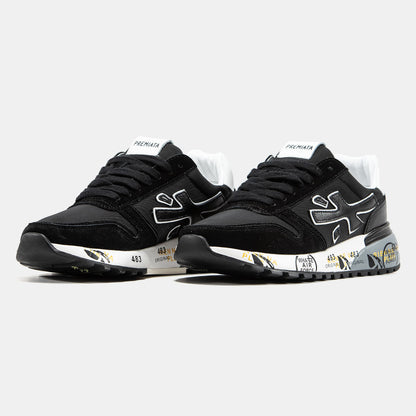 Premiata Mick White Black