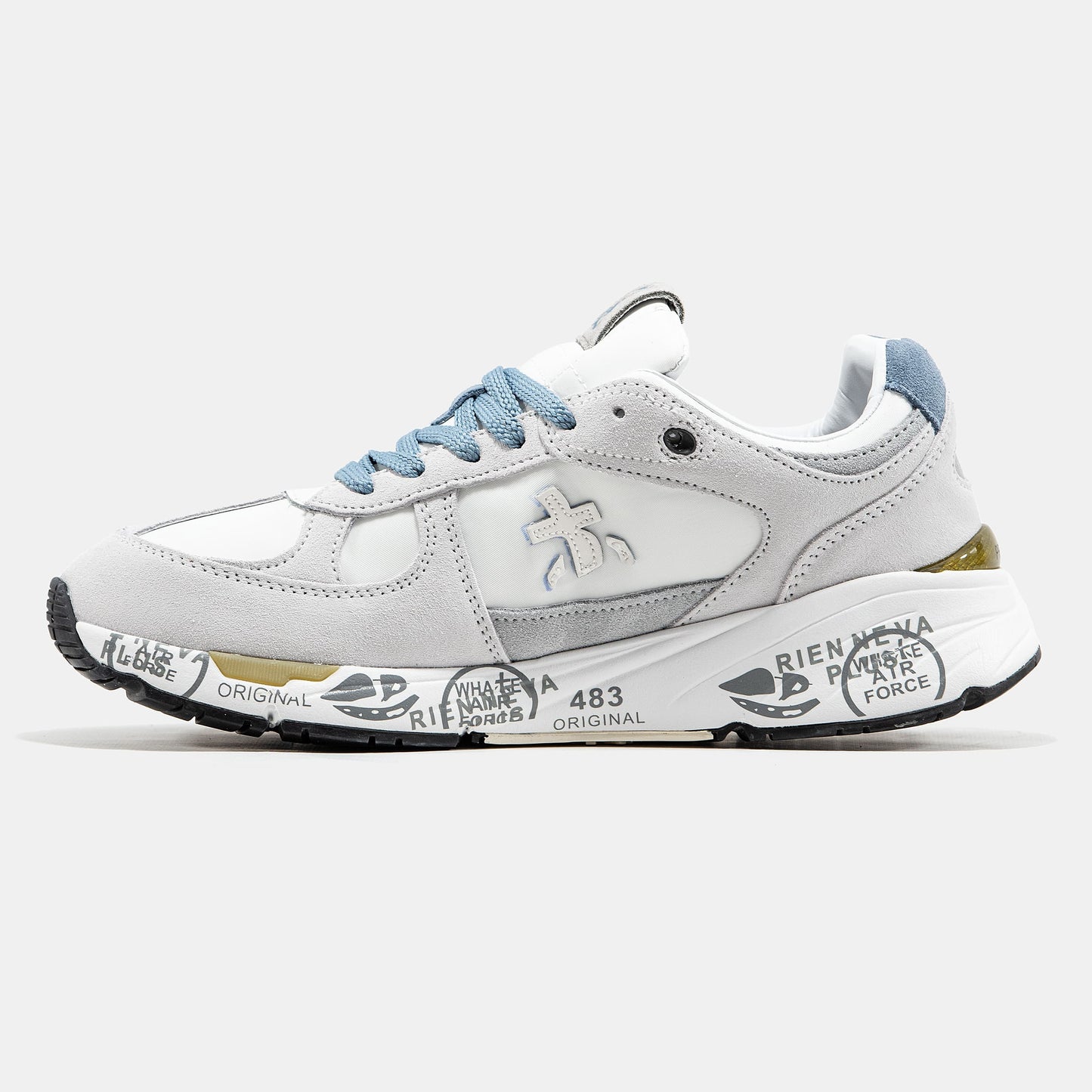 Premiata Mase White Grey