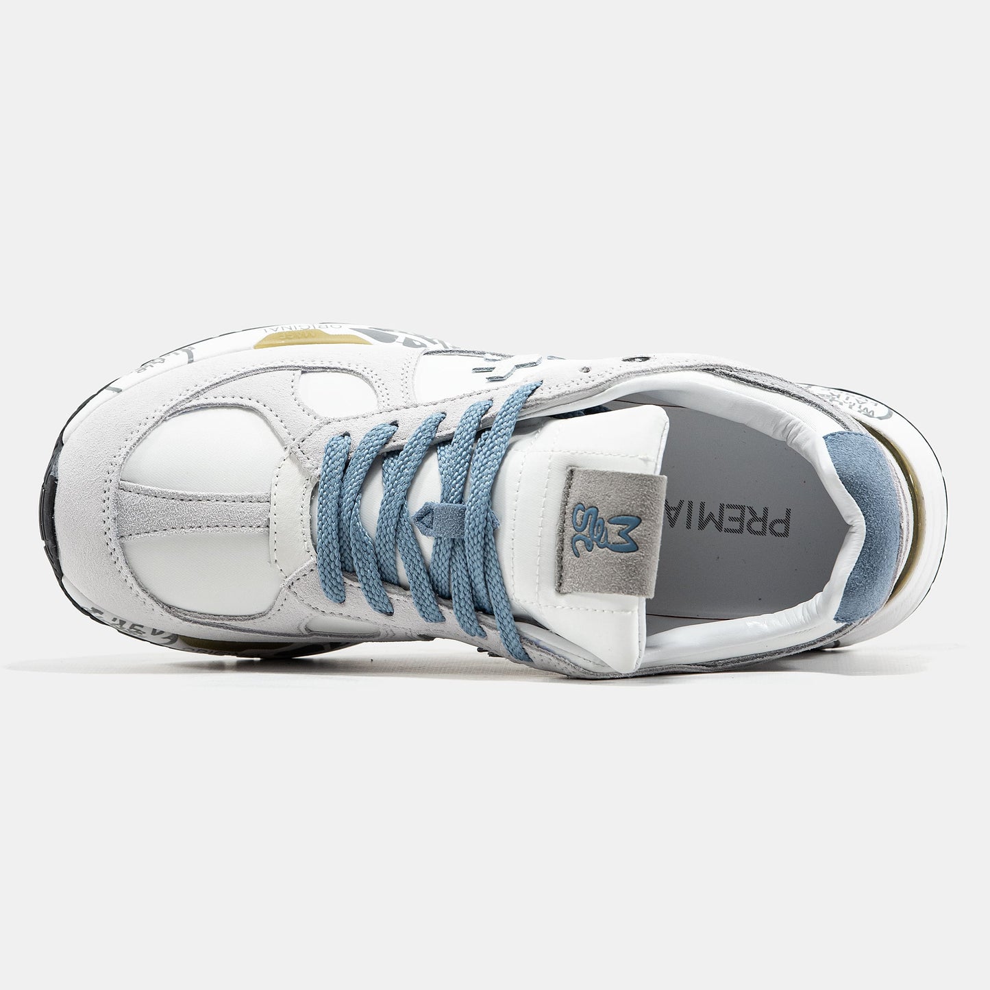 Premiata Mase White Grey