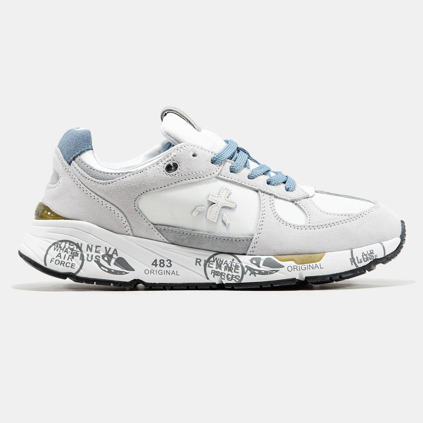 Premiata Mase White Grey