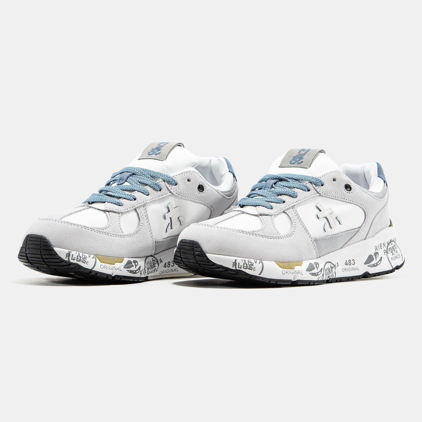 Premiata Mase White Grey