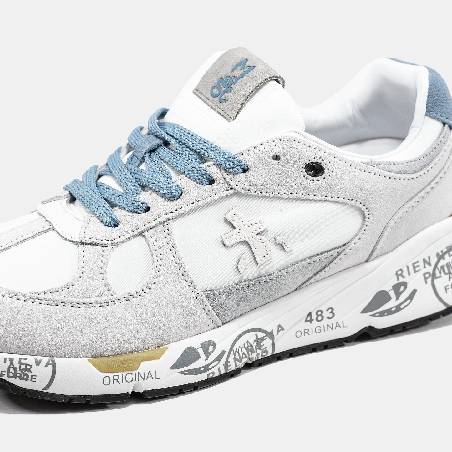Premiata Mase White Grey