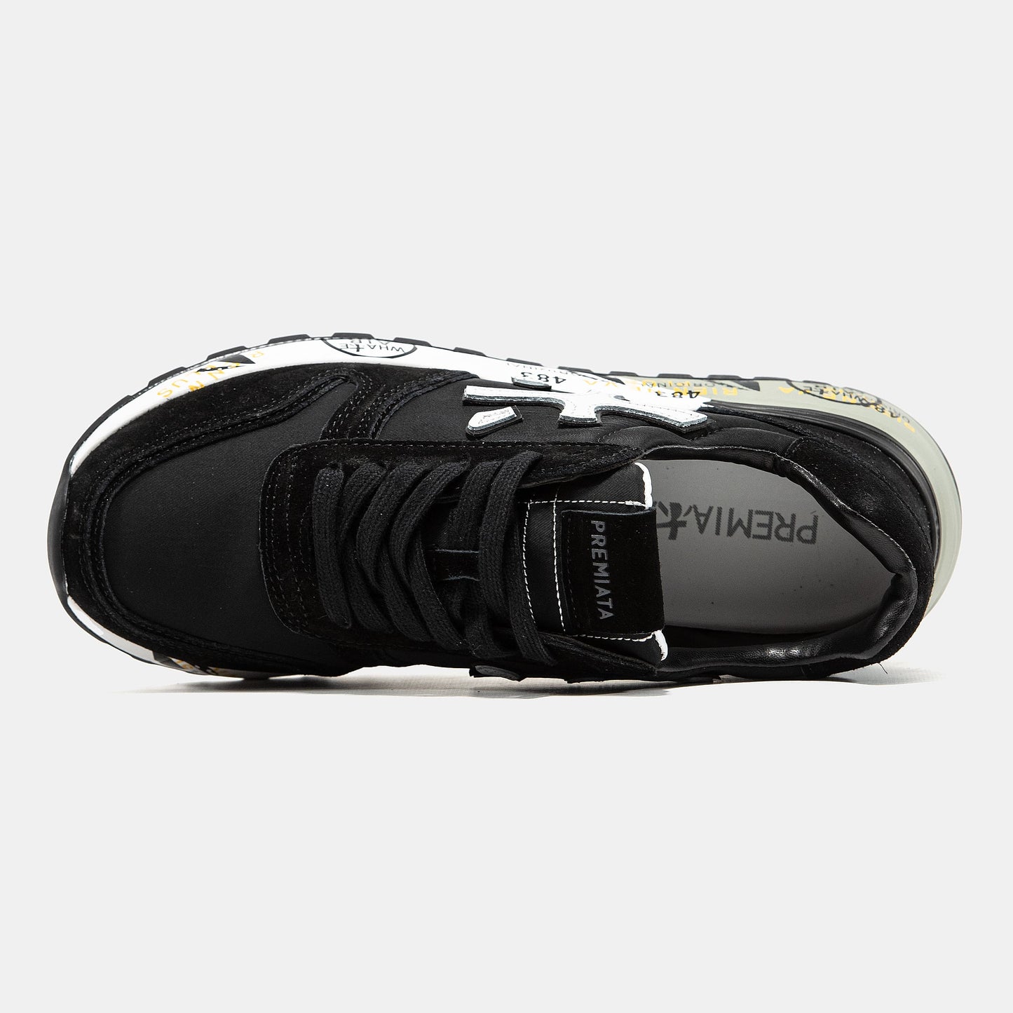 Premiata Mick Black White