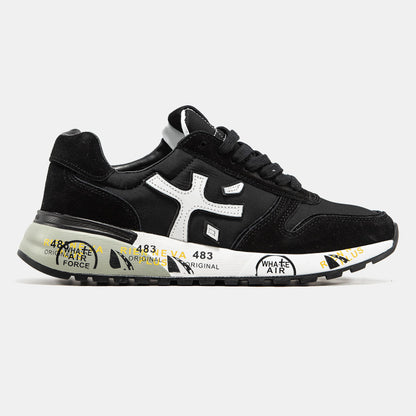Premiata Mick Black White