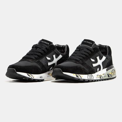Premiata Mick Black White
