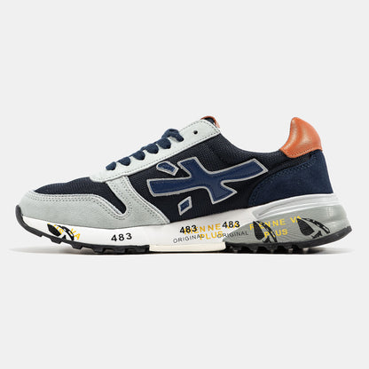 Premiata Mick Grey Blue