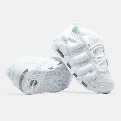 Nike Air More Uptempo Low All White
