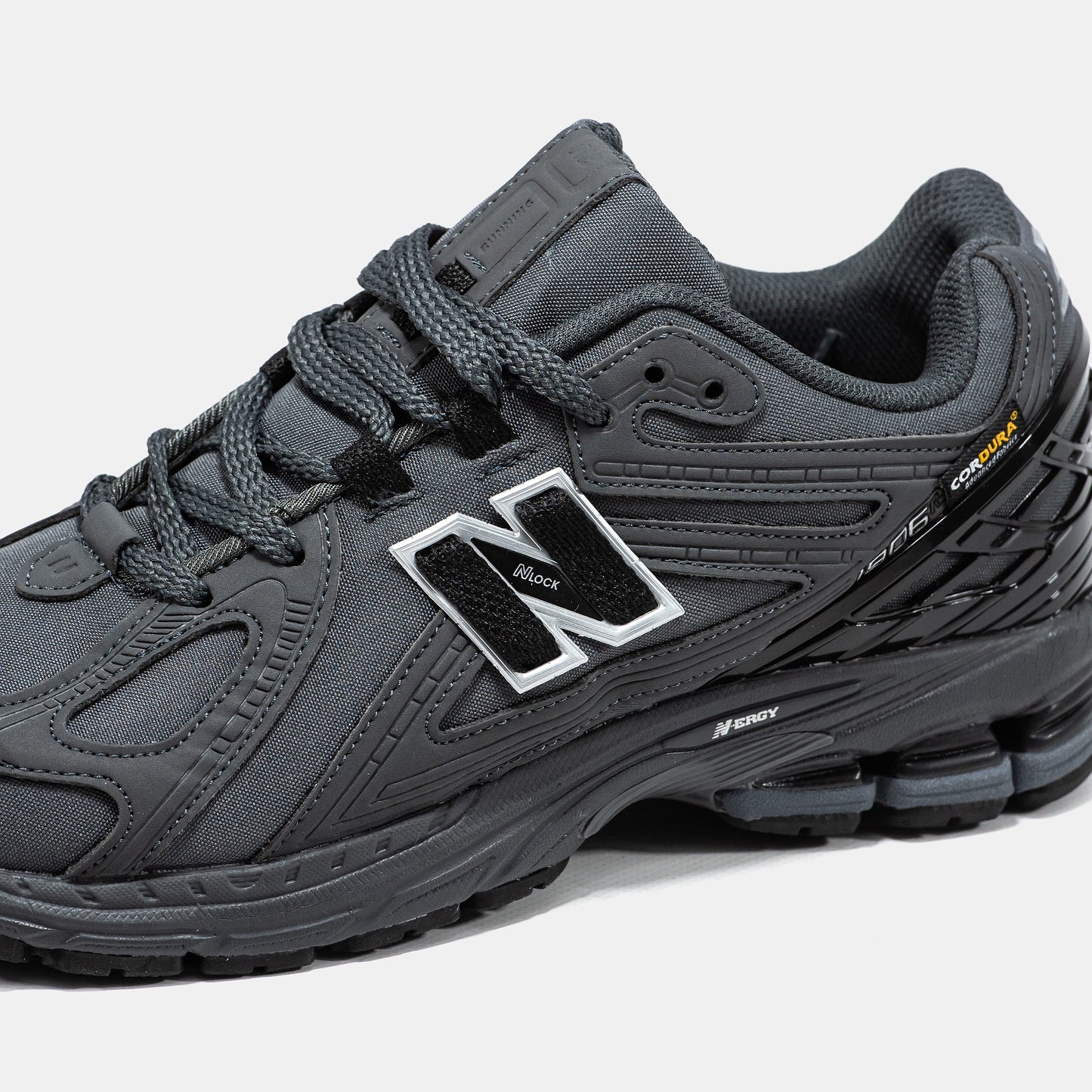 New Balance 1906R Cordura All Grey Black White Logo
