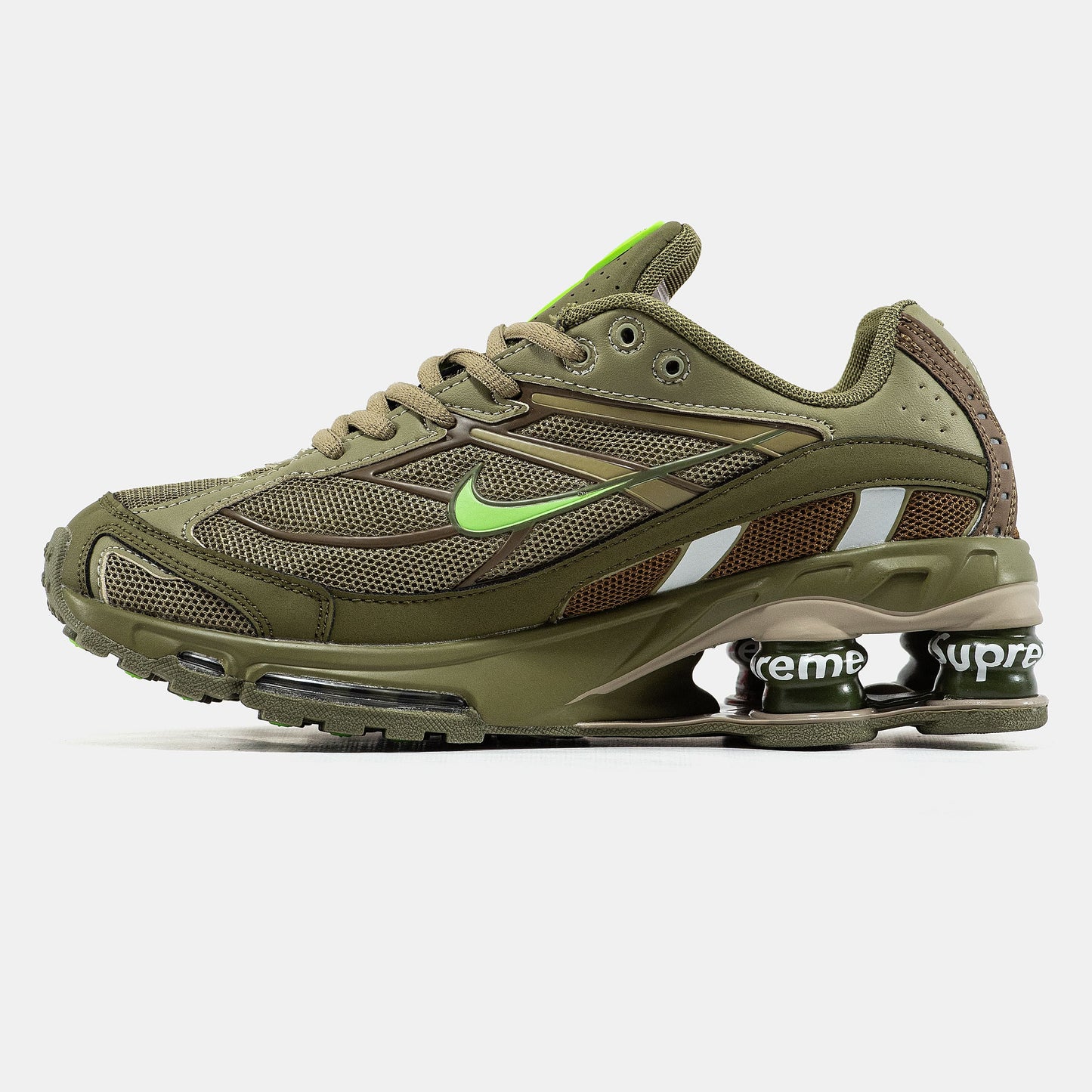 Nike Supreme Shox Ride 2 Khaki / SP Olive