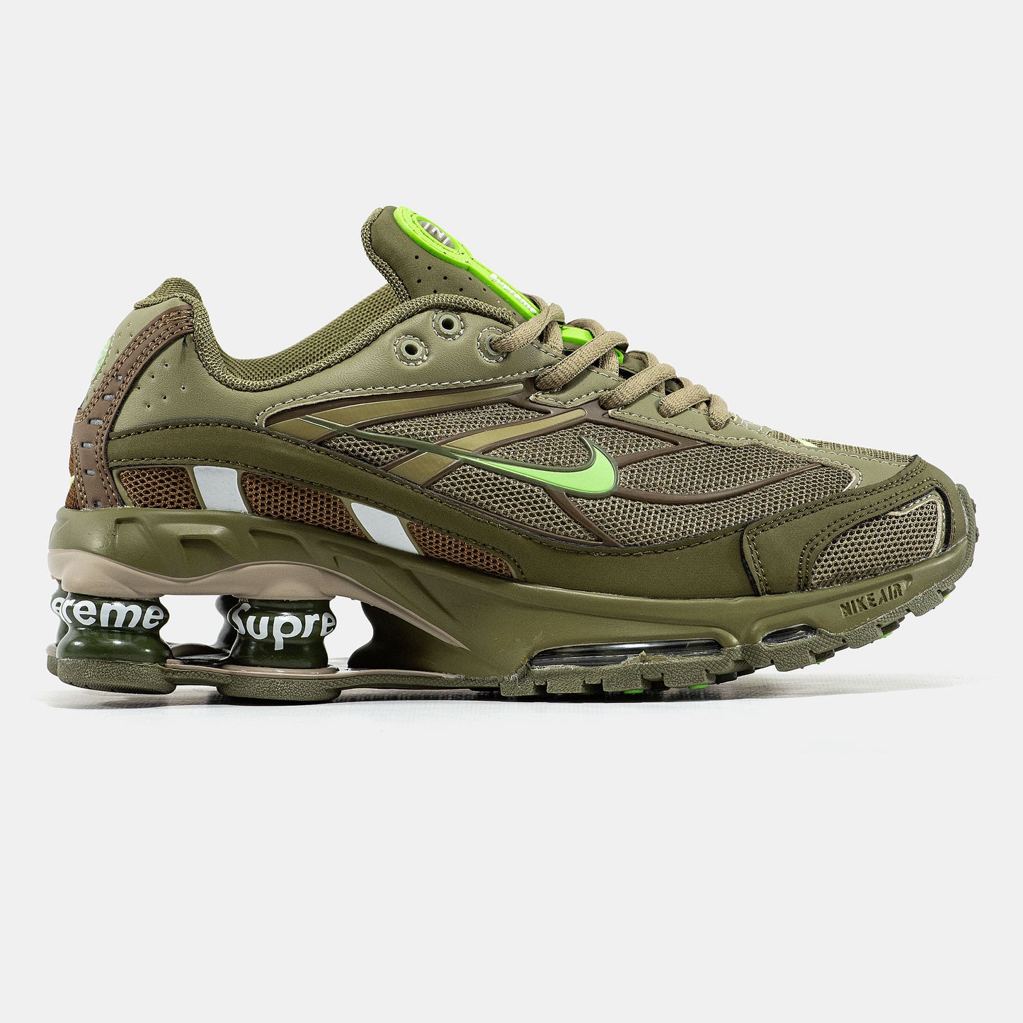 Nike Supreme Shox Ride 2 Khaki / SP Olive