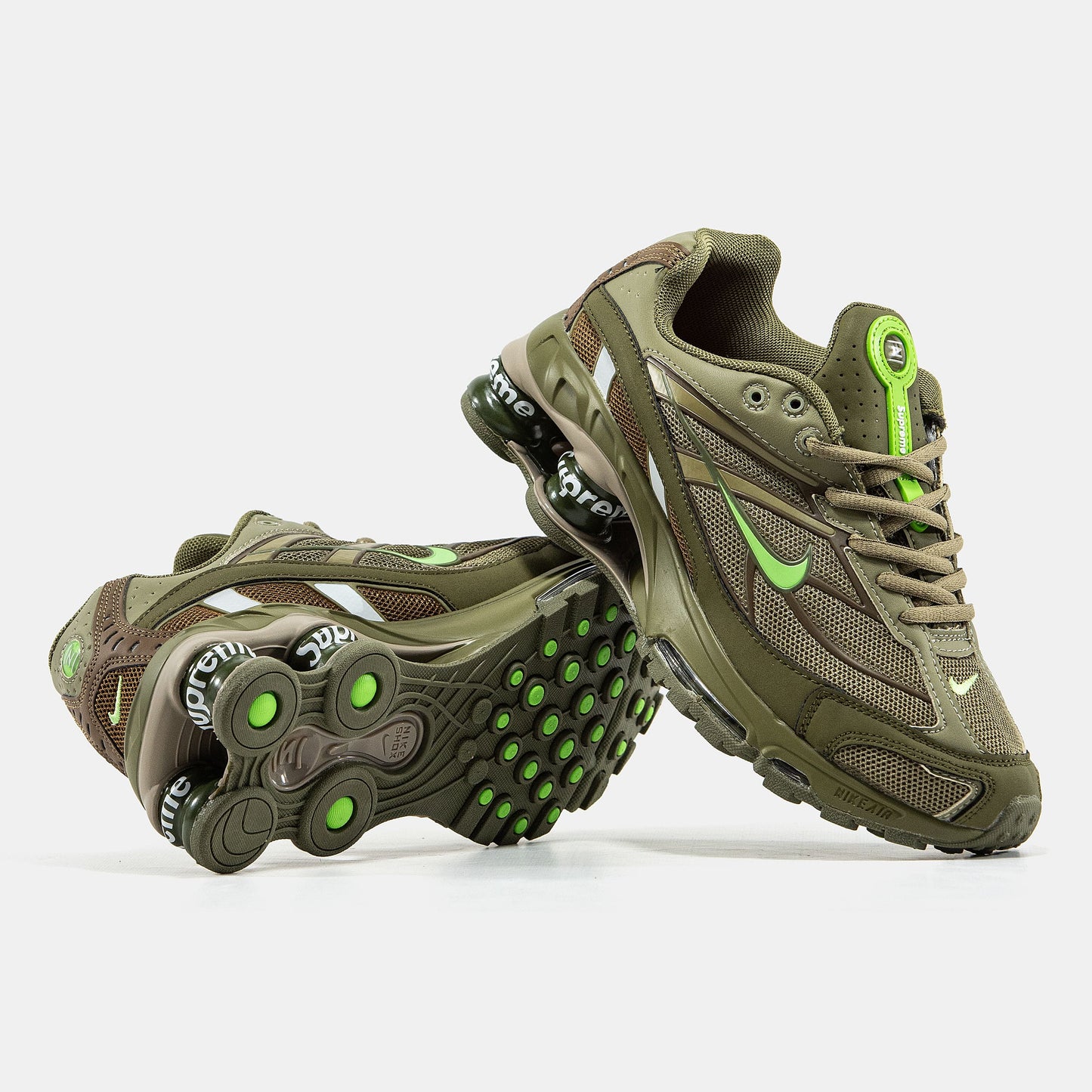 Nike Supreme Shox Ride 2 Khaki / SP Olive