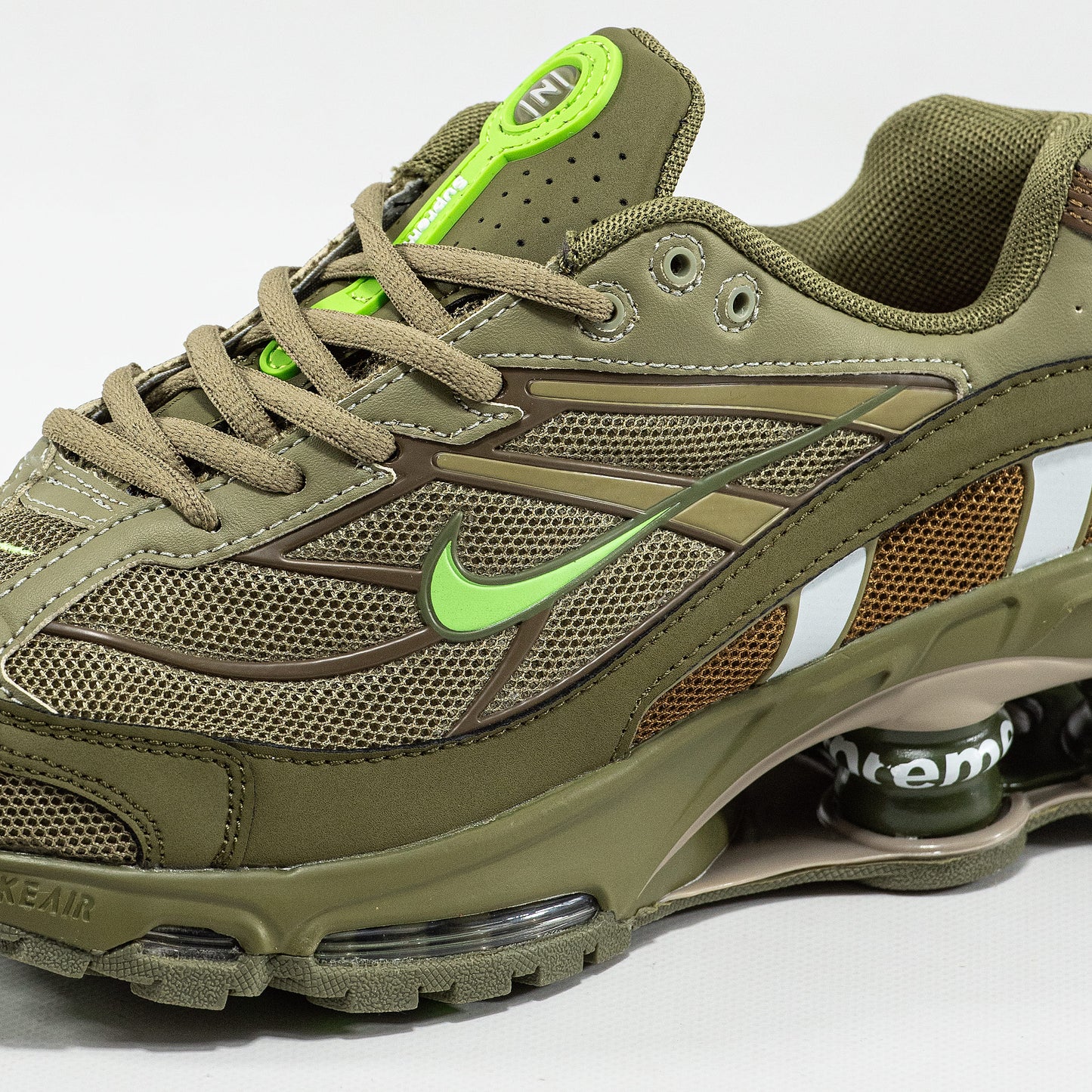 Nike Supreme Shox Ride 2 Khaki / SP Olive