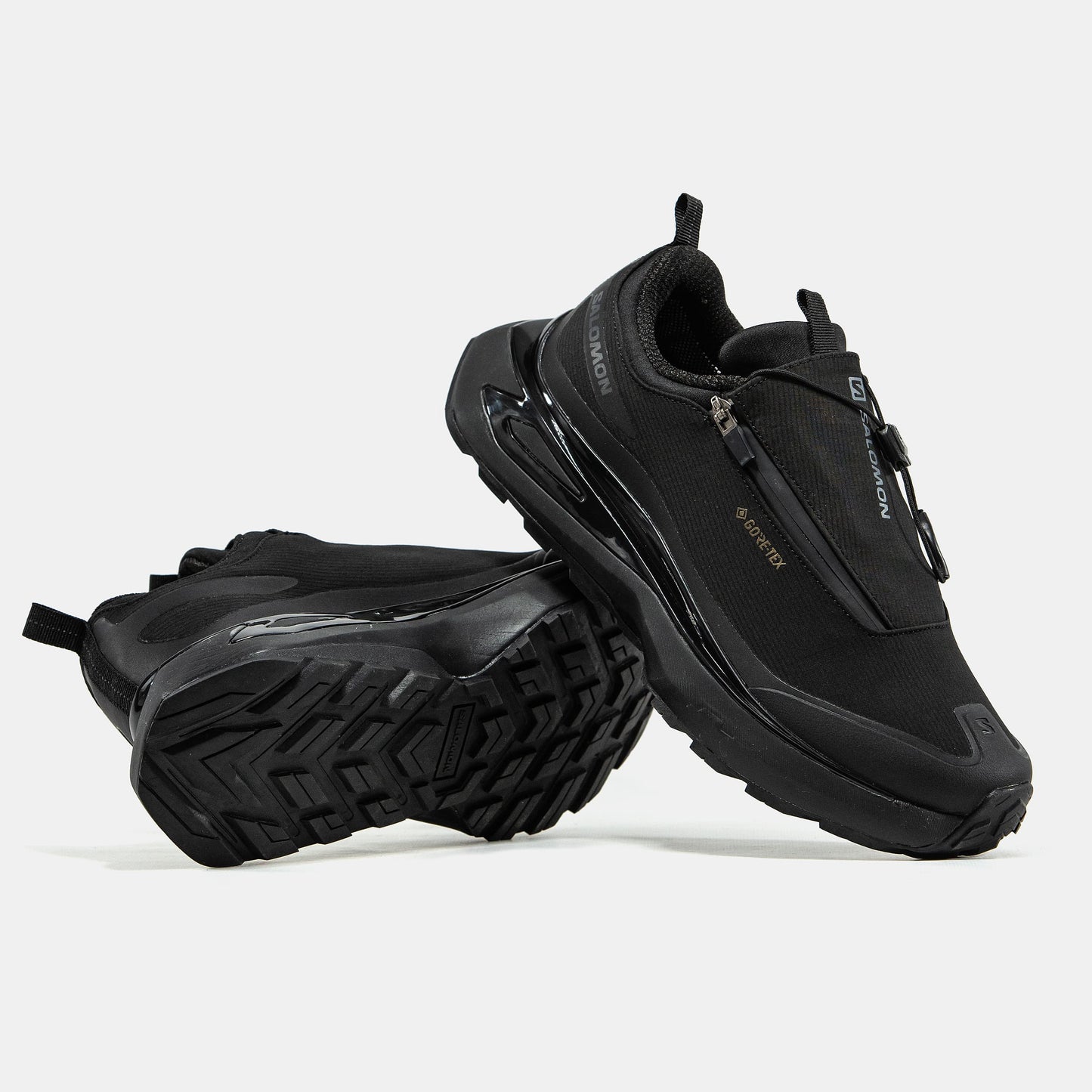 Salomon Odyssey Gore-Tex Black Yellow Logo