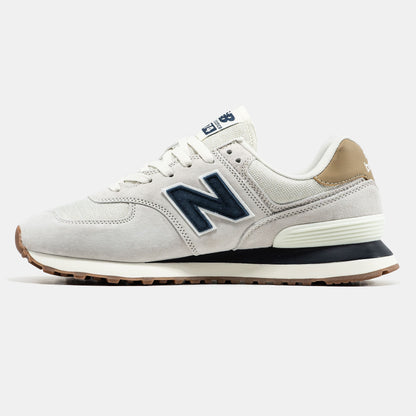 New Balance 574 Beige Blue