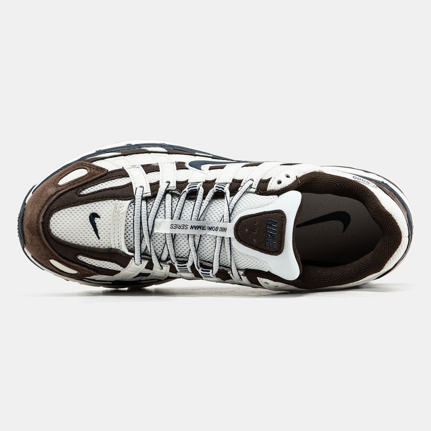 Nike P-6000 White Brown
